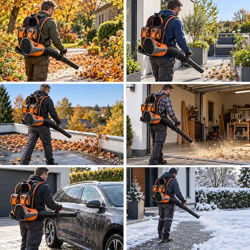 Terraforce 48V: versatilità d'uso su vialetti, terrazze, garage e neve