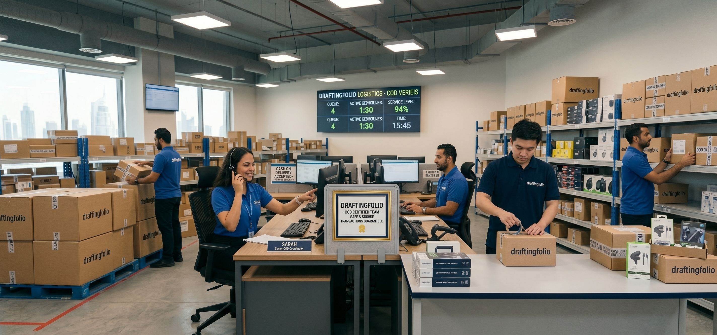 Tým hubholo v akci: call centrum a dobírková logistika